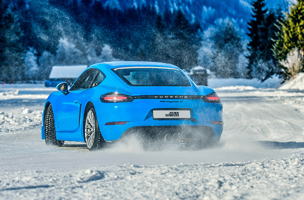 Eis Drift Training im Thomatal