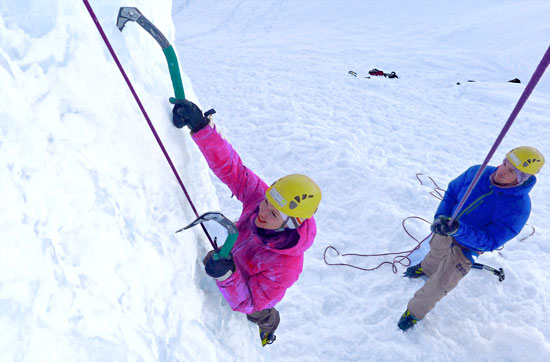 Eiskletterkurs in Adelboden