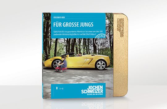 Erlebnisgeschenke 3 Erlebnis-Box 'Für große Jungs'