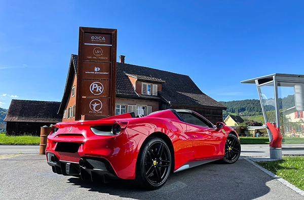 Ferrari mieten Au SG (3 Std.) 