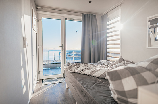 Winter-Kurzurlaub im Floating Village Brombachsee für 2 in Pleinfeld