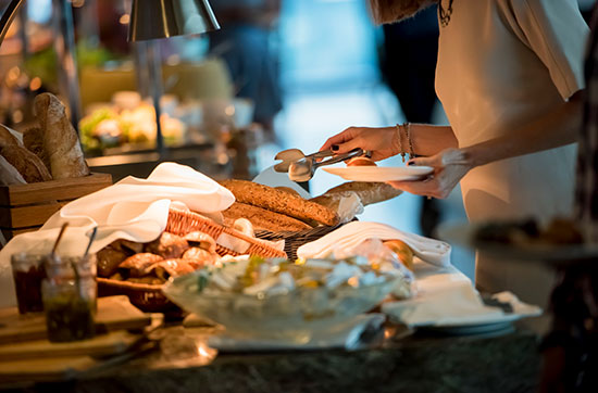 Frühstück im Hotel für 2