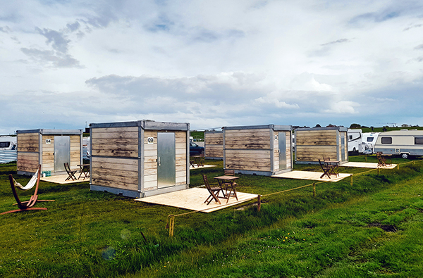 Glamping Lodge für 2 Camp Harl...