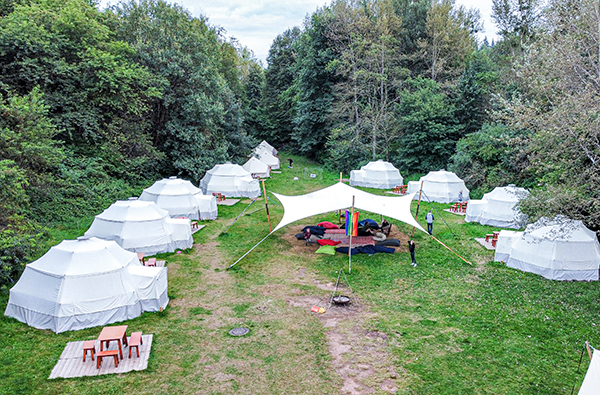 Glamping Losheim im Zelt für 2...