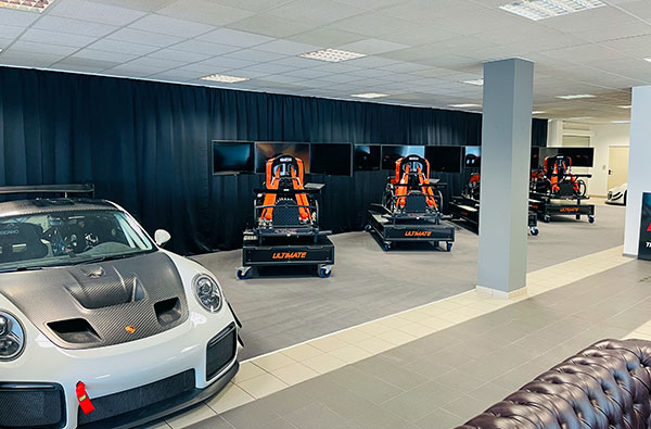 Full Motion Rennsimulator Hann...