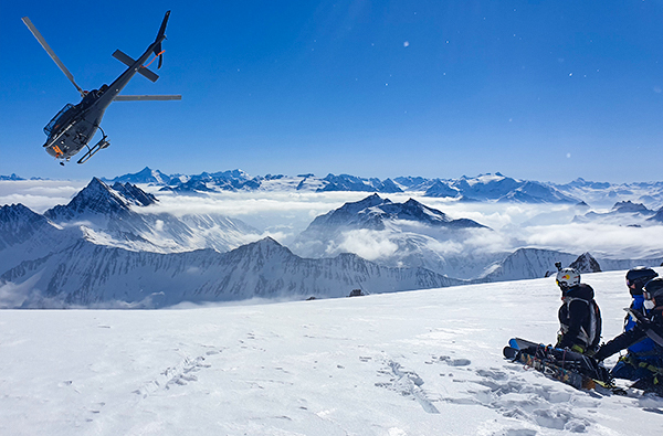 3-tägiges Tag(e) Heliskiing Valgrisenche