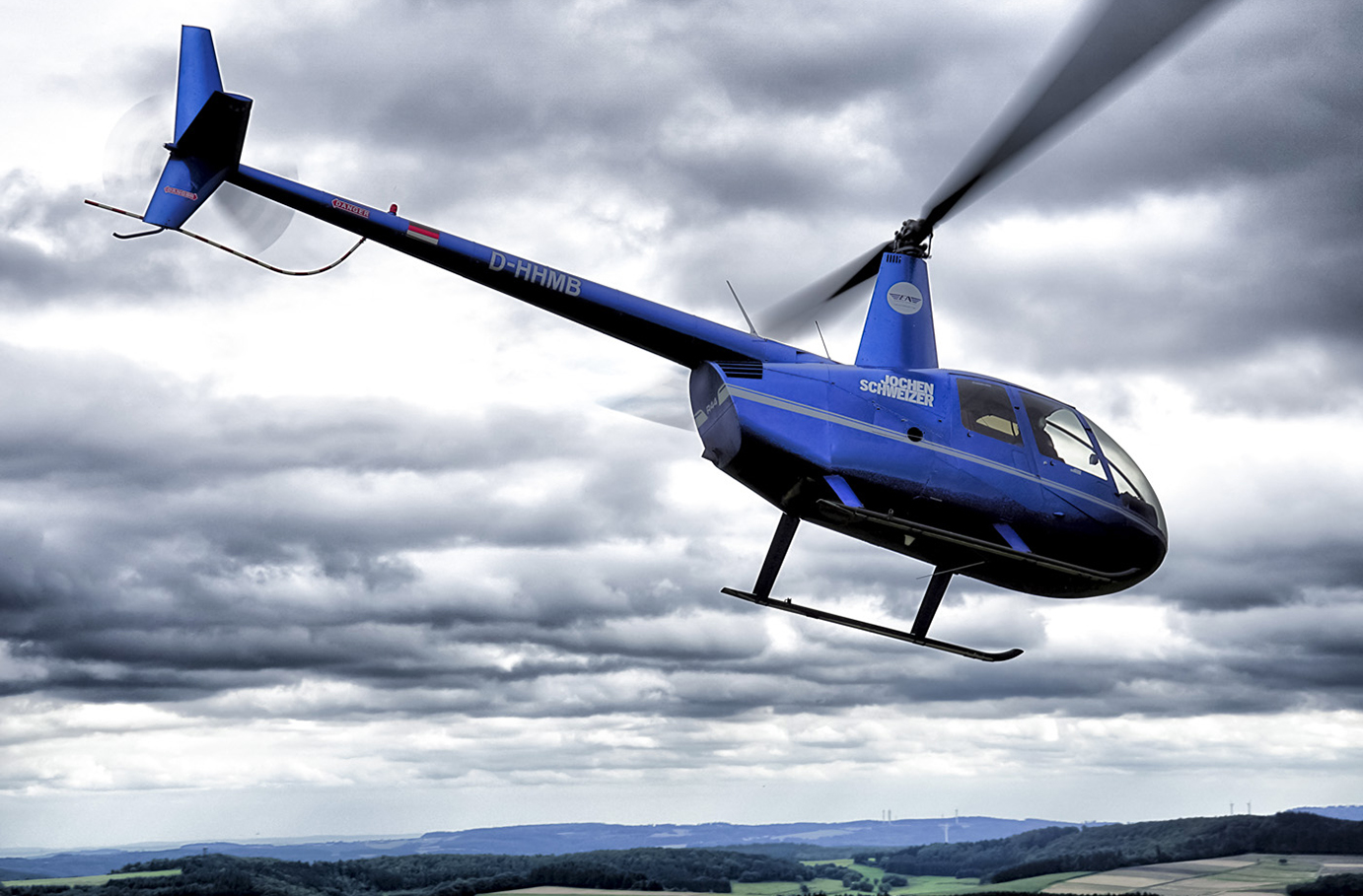 Hubschrauber Rundflug Bad Ditz...