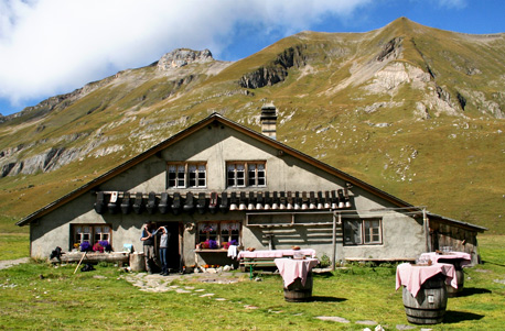 Raclette-Genuss in der Sennhüt...
