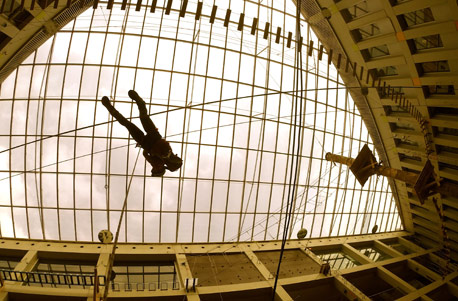 Indoor-Kletterpark in Berlin
