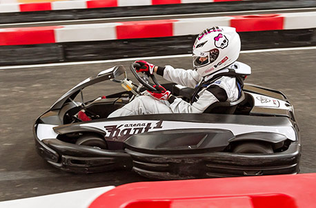 Kartrennen mit Grand Prix Atmo...