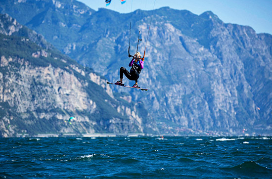 Aktiv-Wochenende mit Kitesurfen am Gardasee
