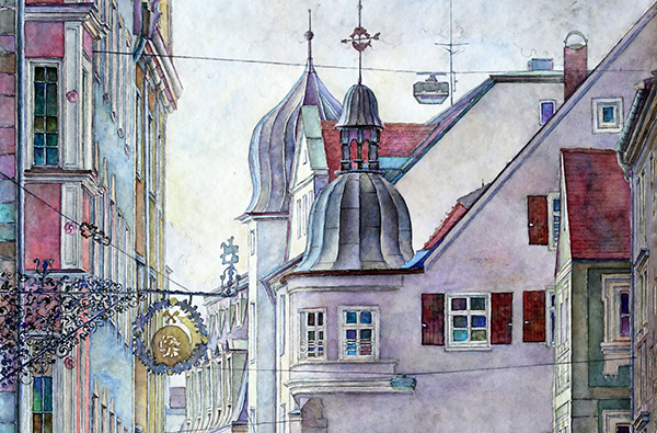 Aquarell-Malkurs in Regensburg Aquarell-Malkurs in Regensburg