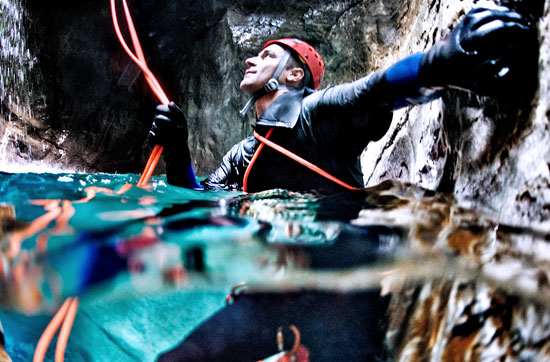 Kurzurlaub mit Canyoning-Tour ...