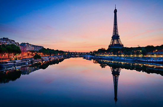 Städtetrip Paris mit nächtlich...