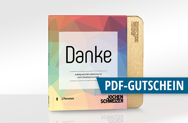 Erlebnis-Box 'Danke' als PDF