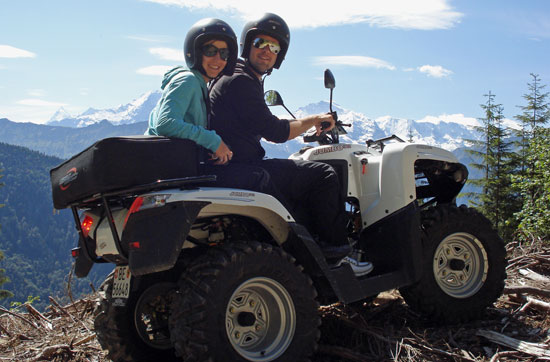 Quad Panorama-Tour im Berner Oberland