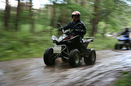 Quad Offroad im Tagebau Lausit...