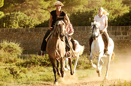 Ausreiten auf Mallorca