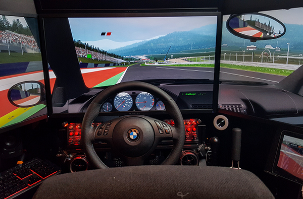 Full Motion Rennsimulator Wien...