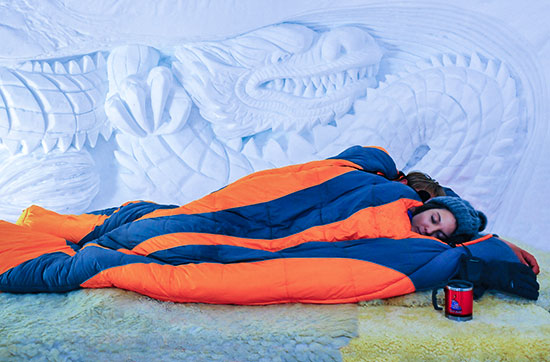 Romantik-Iglu-Suite mit Käse-Fondue in der Schweiz für 2