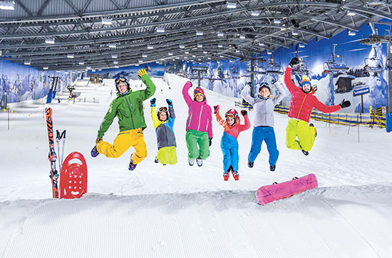 Ski- & Snowboard-Kurs in der Skihalle Neuss