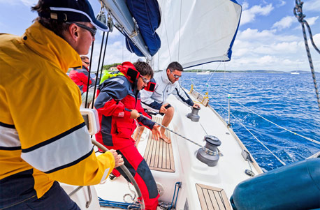 Skipper-Training in Kroatien