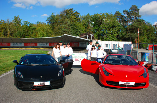 Training im Sportwagen-Quartett