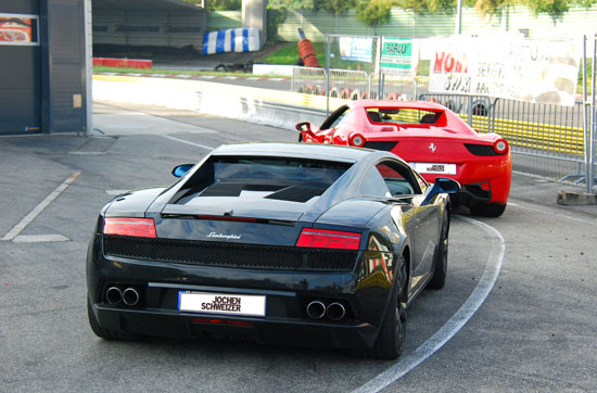 Training im Sportwagen-Quartett