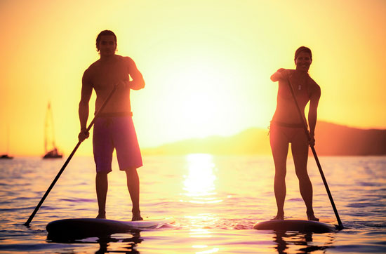 SUP-Sundowner Tour in der Stei...