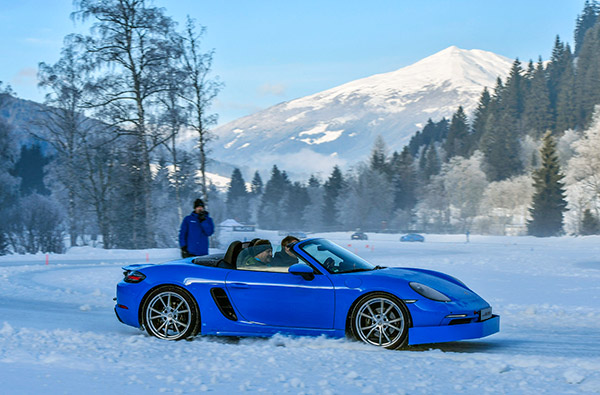 Eis Drift Training im Thomatal...
