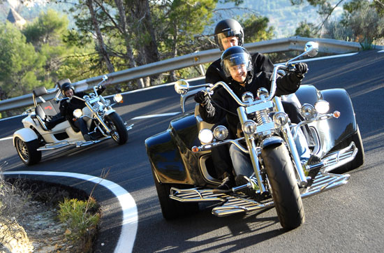 Geführte Trike Tour am Gardasee