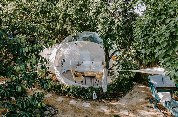 Romantische Übernachtung im Bubble Hotel Zehdenick für 2 (2 Nächte)