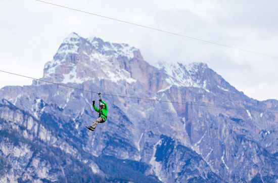 Zipline in Südtirol