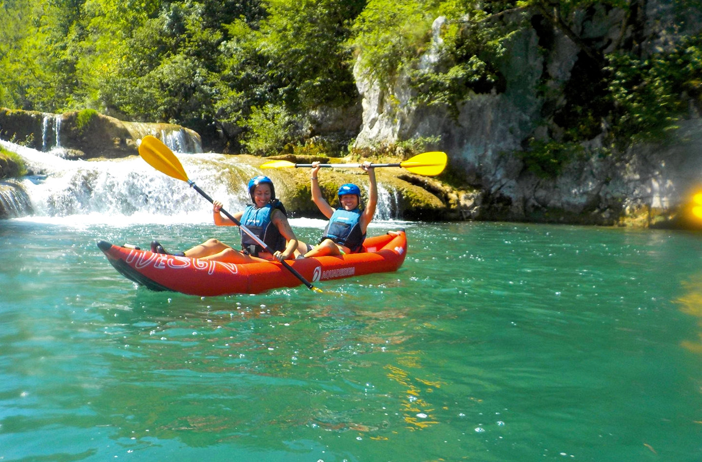 Kajak fahren in Kroatien Tržić Tounjski
