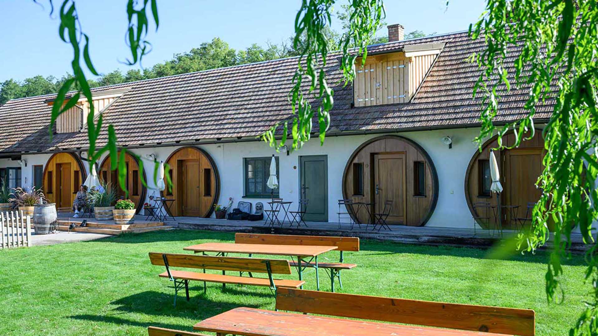 Nacht in der Weinfass-Suite im Weinviertel für 2