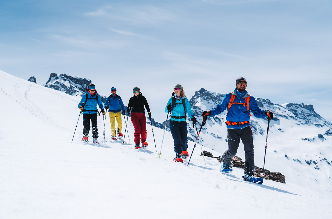 Schneeschuhwanderung in Adelboden Adelboden