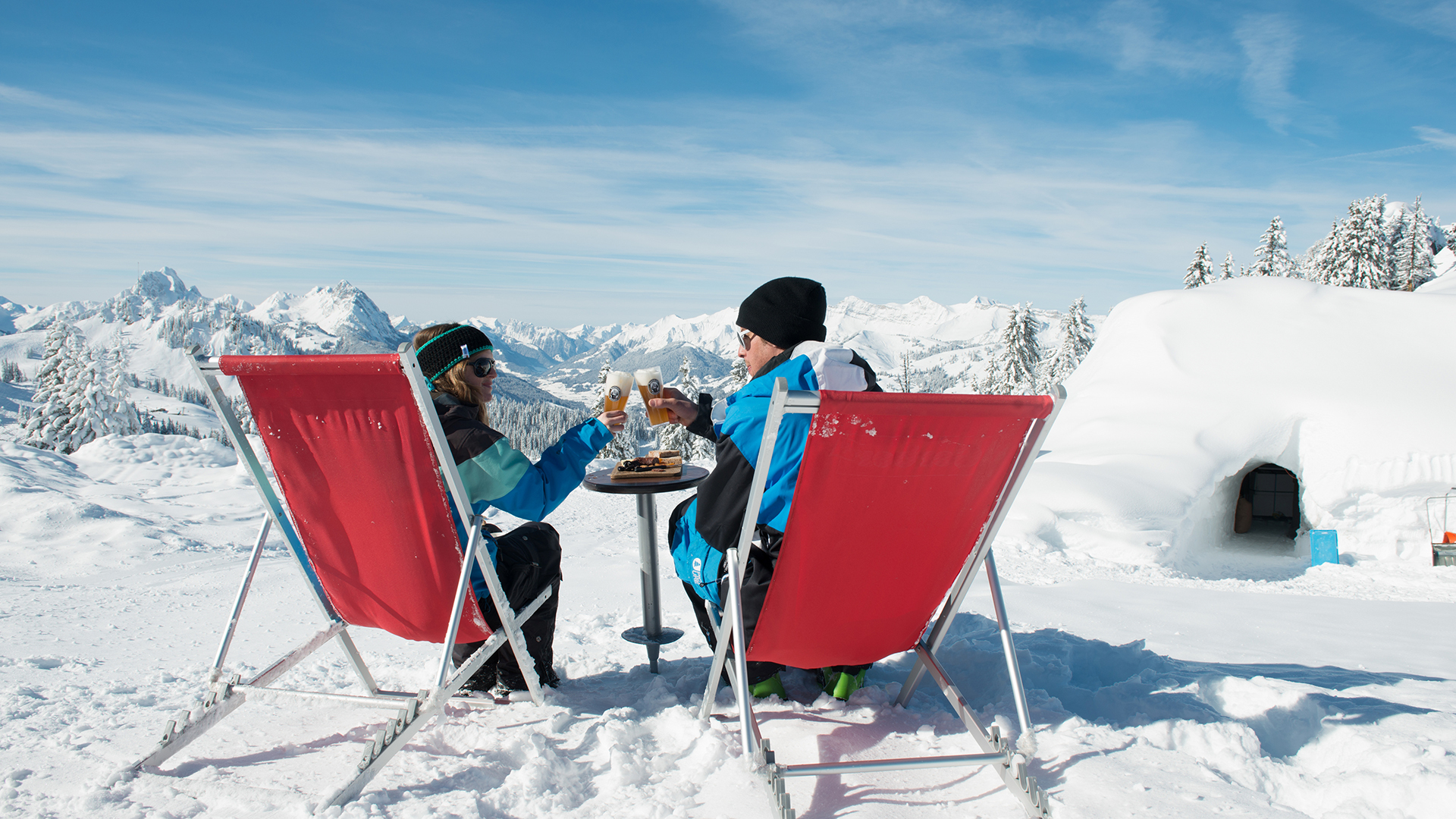 Übernachtung Iglu-Suite Gstaad für 2 (1 Nacht)