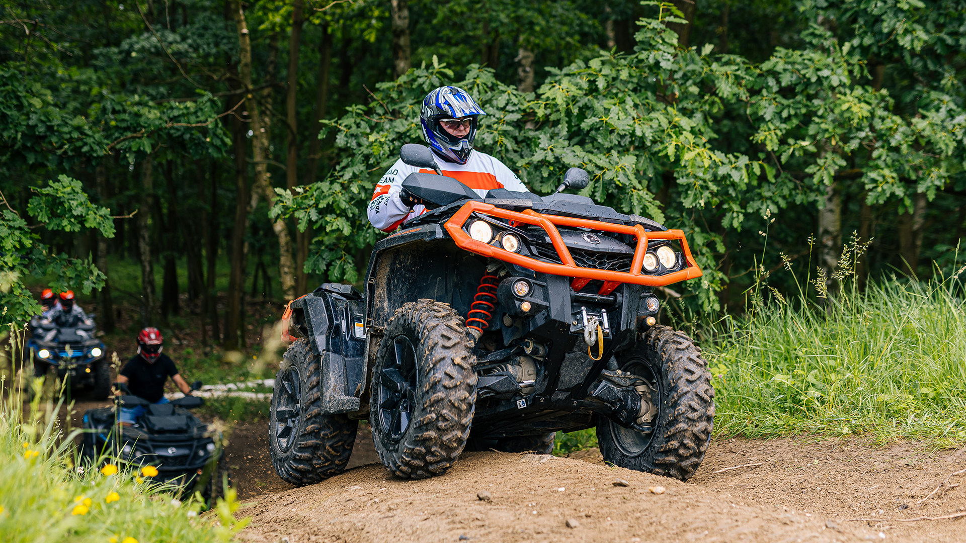 Quad Offroad-Tour Prag (3 Std.) in Milovice