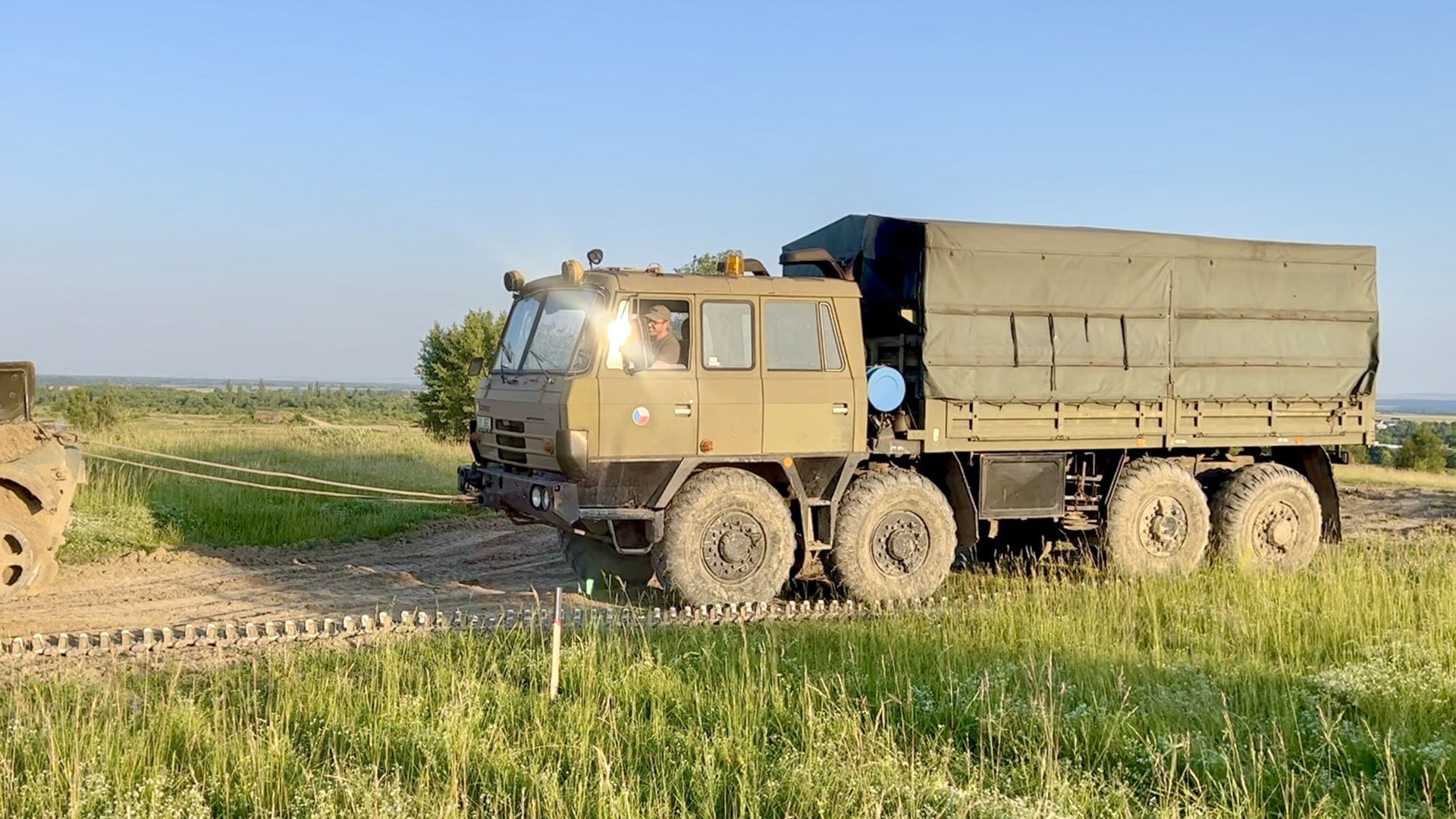 Lastwagen Offroad-fahren Prag