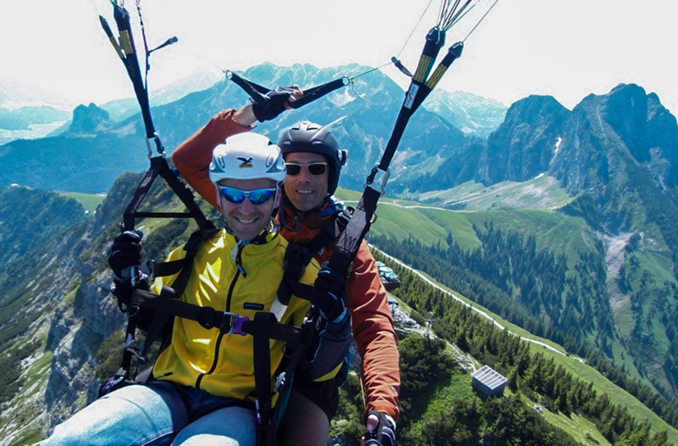 Gleitschirm Tandemflug Marktoberdorf