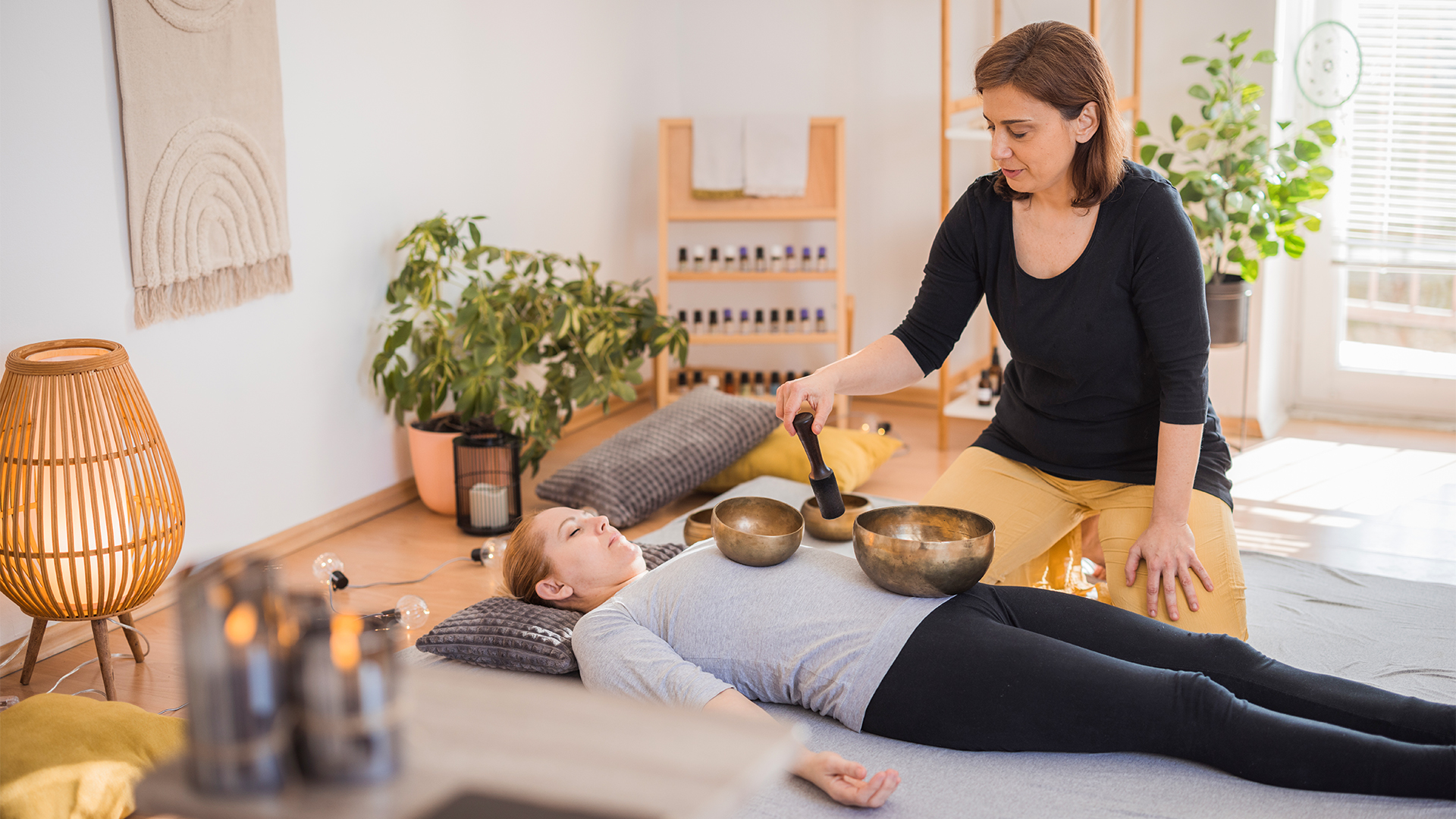 Klangschalenmassage bei Pforzheim