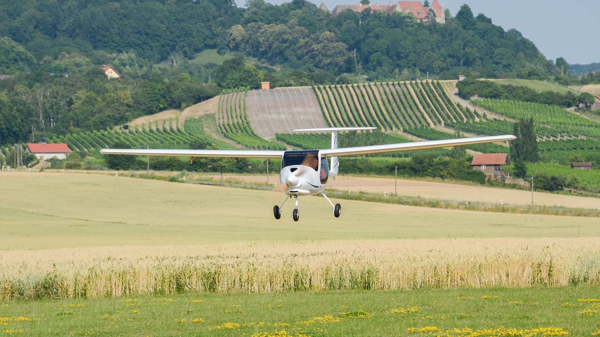 Höhenflug im Ultraleichtflugzeug Ippesheim Höhenflug im Ultraleichtflugzeug Ippesheim