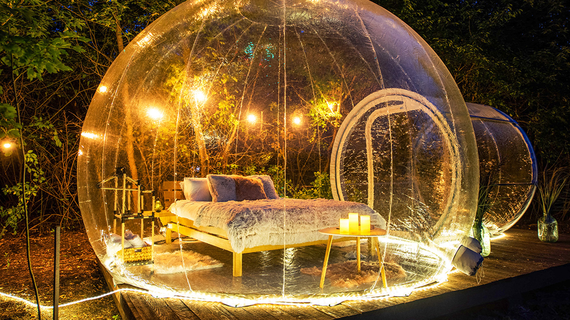 Bubble Übernachtung Wassenberg für 2 (1 Nacht) Bubble Übernachtung Wassenberg für 2 (1 Nacht)