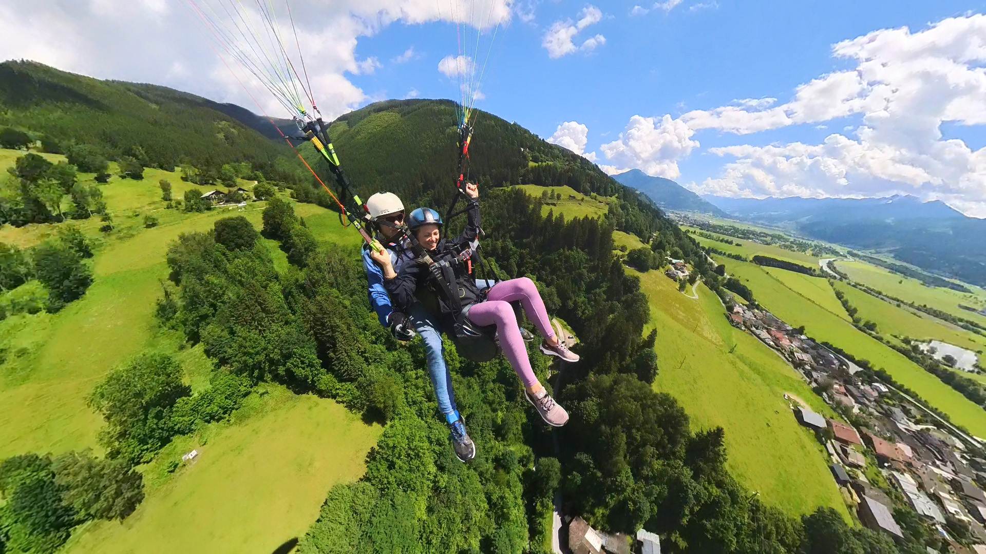 Gleitschirmtandemflug Zell am See - Kaprun