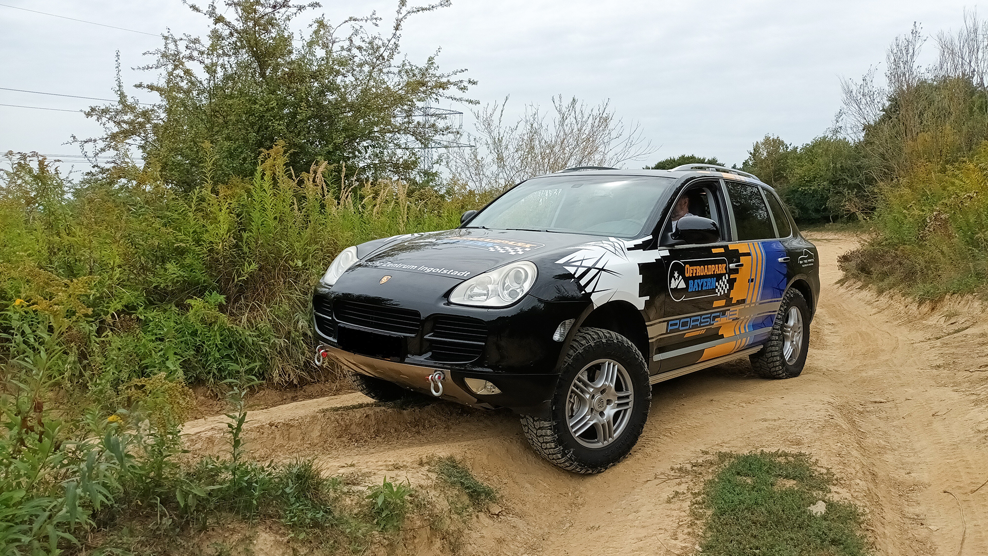 Porsche Cayenne Offroad Tour Großmehring