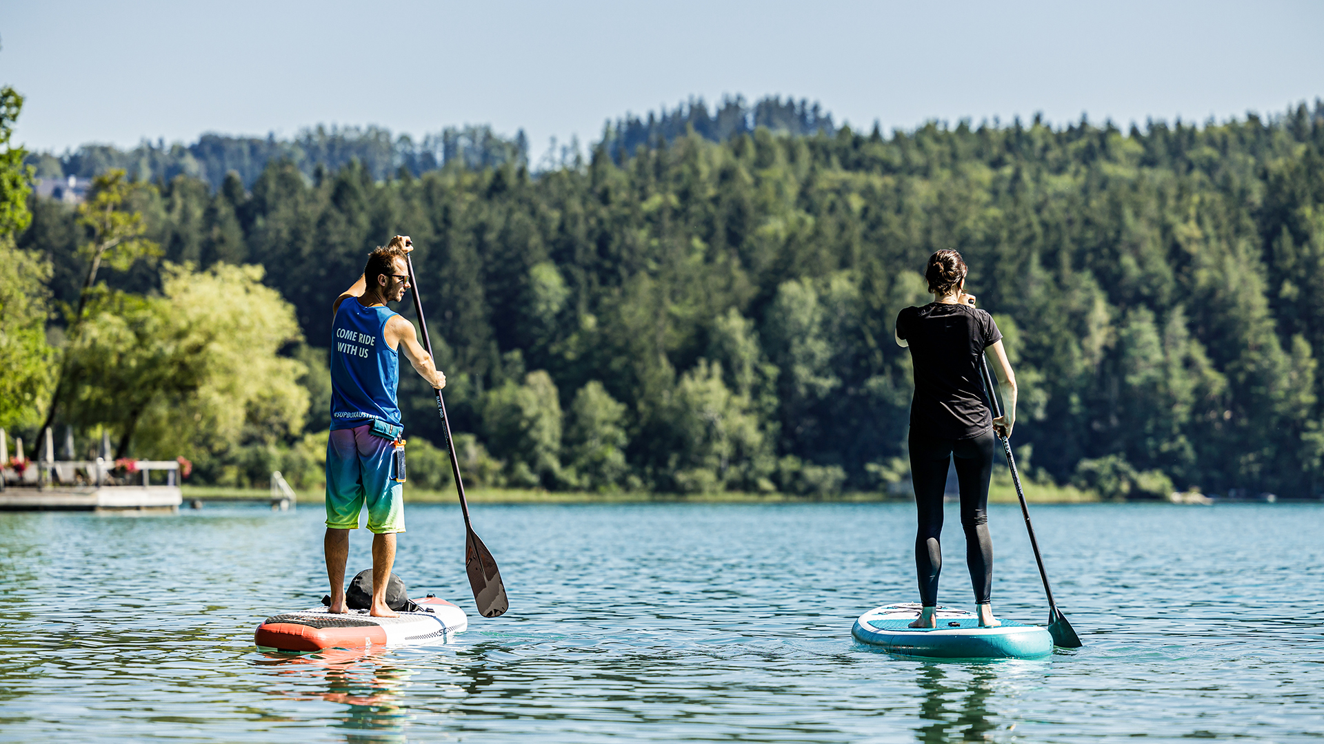 SUP Privatstunde für 2 Innerschwand am Mondsee