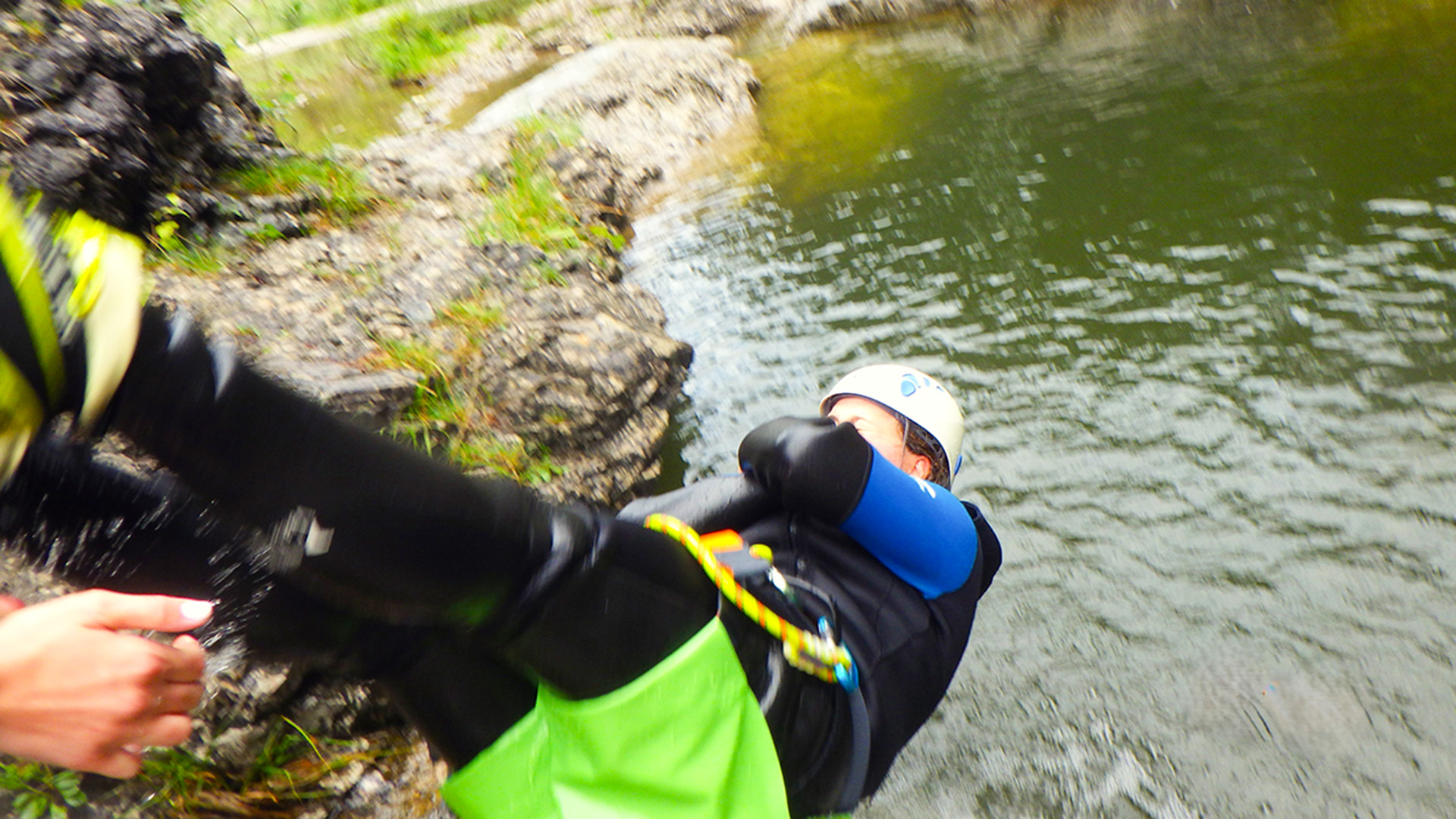 Canyoning-Tour Dornbirn für Familien in Steeg