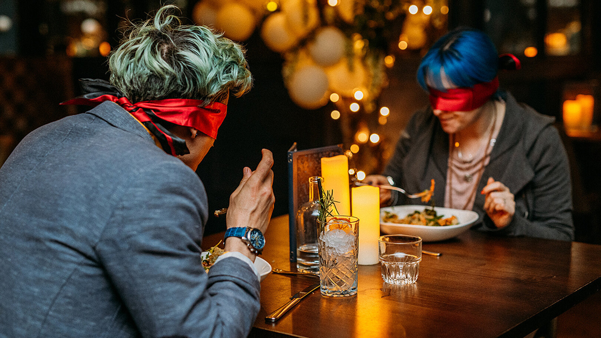 Dinner in the Dark Ahrenshoop für 2 (mit Masken) Ostseebad Ahrenshoop