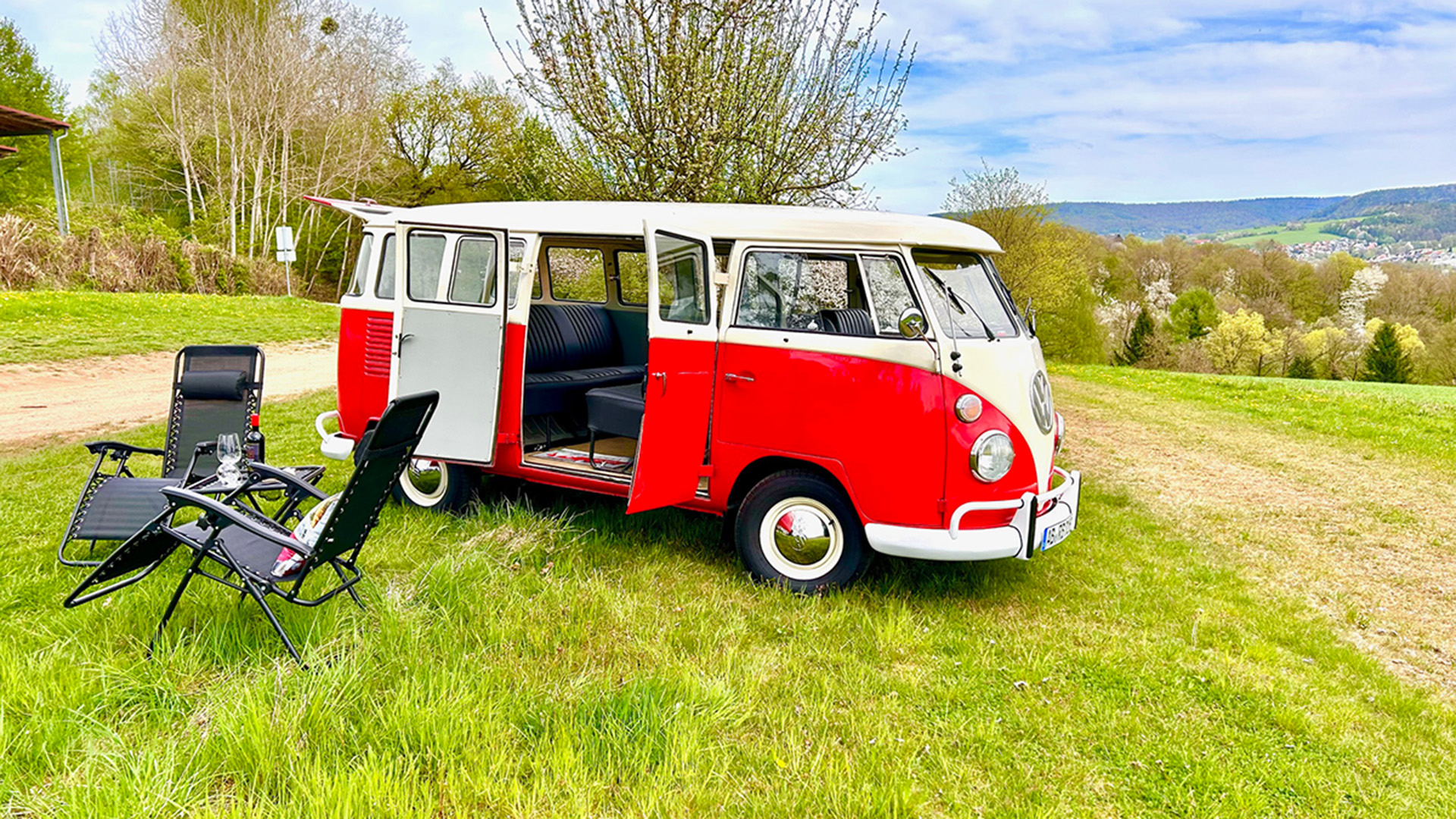VW Bulli Tour Wenighösbach mit Picknick