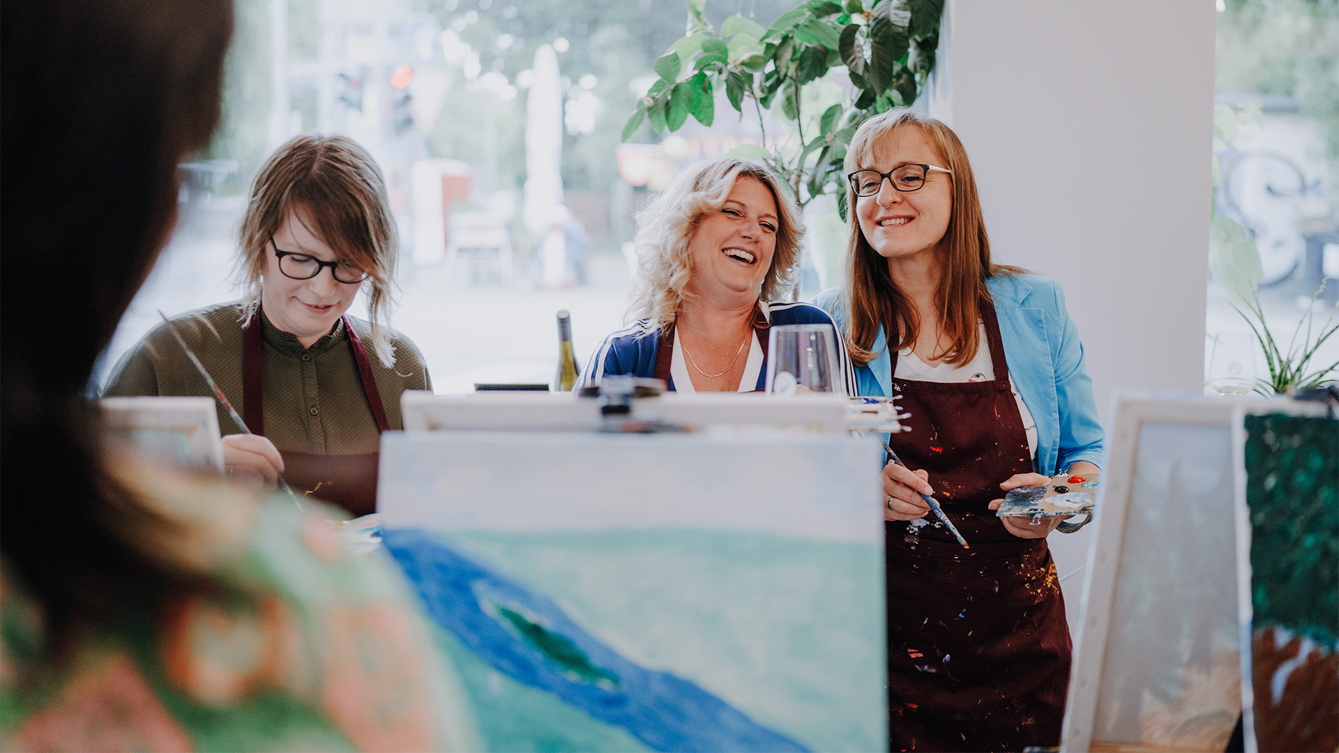 Weinprobe & Malkurs Frankfurt am Main